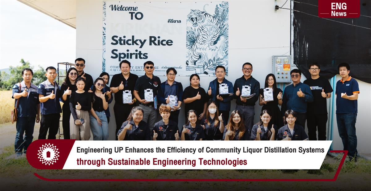 Engineering UP Enhances the Efficiency of Community Liquor Distillation Systems through Sustainable Engineering Technologies